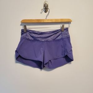 Lululemon purple speed up short